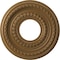 Ekena Millwork Cole PVC Clng Medallion (Fits Canopies up to 4 1/4"), Metallic Gold Rush, 10"OD x 3 1/2"ID x 3/4"P CMP10COCGH - alternate 1